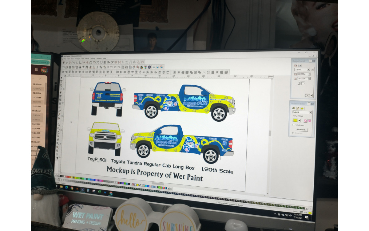 The Process of Designing a Custom Vehicle Wrap
